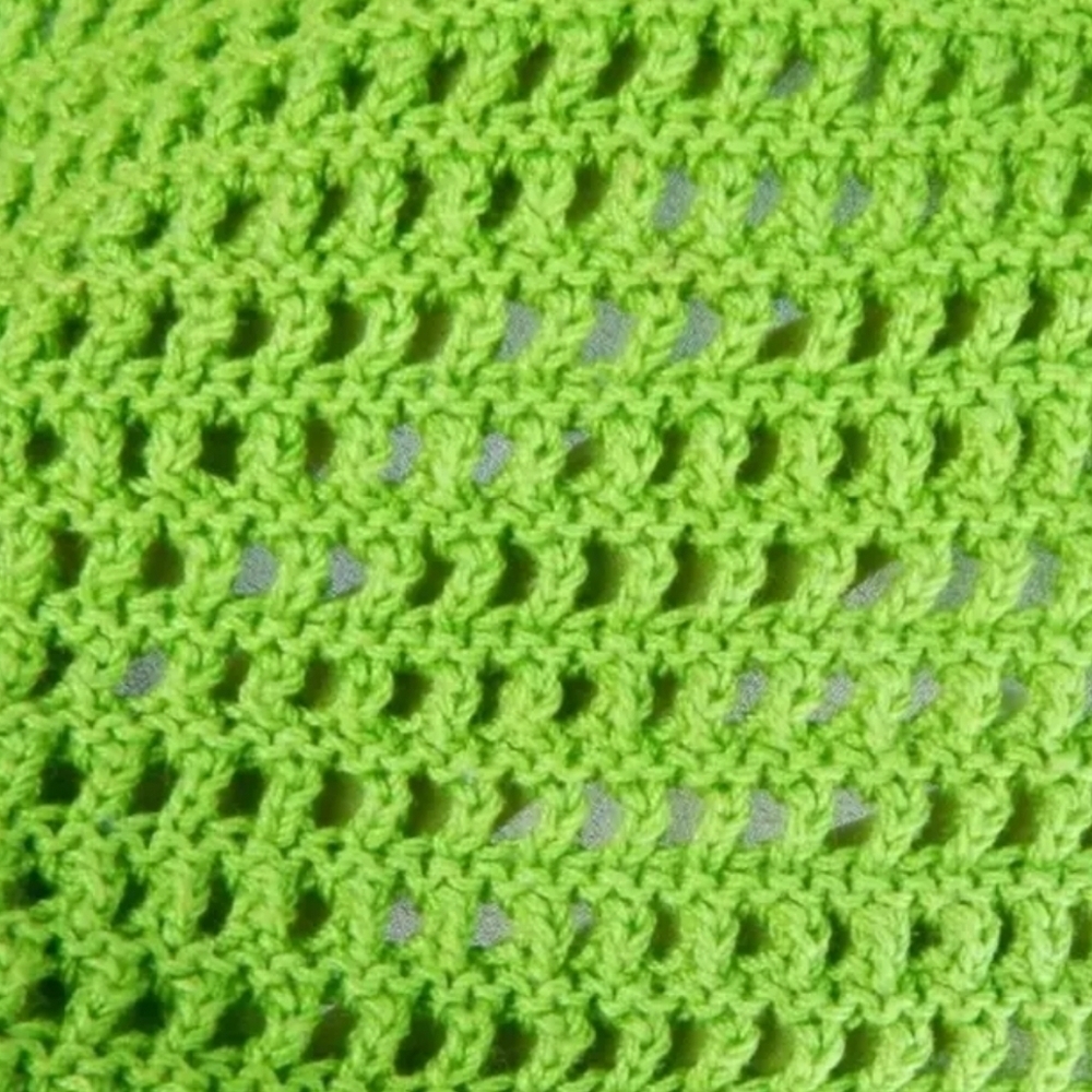 Lafayette 148 Green Open Knit Sweater - Picture 6 of 6